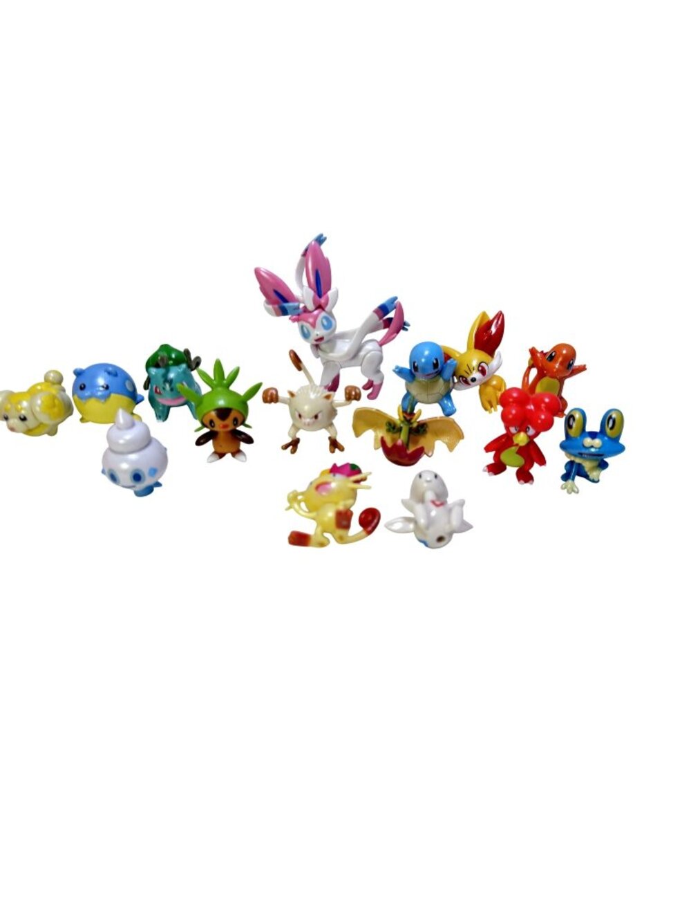 Pokemon Jazwares 15 Figurines Frapple Sylveon Magby Spheal Vanillite And More